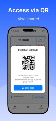KoinShare – Shared Expenses iPhone screenshot