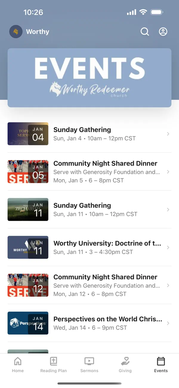 Screenshot #3 pour Worthy Redeemer Church