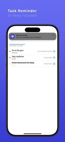 EasyTask – To-Do & Reminders Screenshot 4 of 5