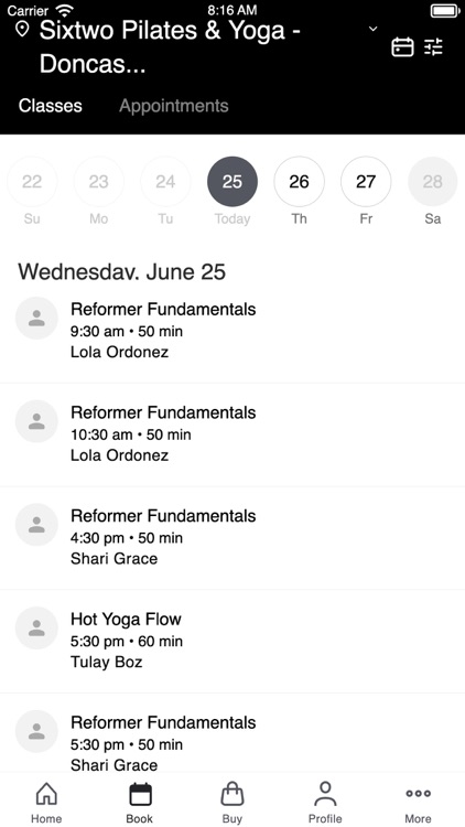 Sixtwo Pilates & Yoga