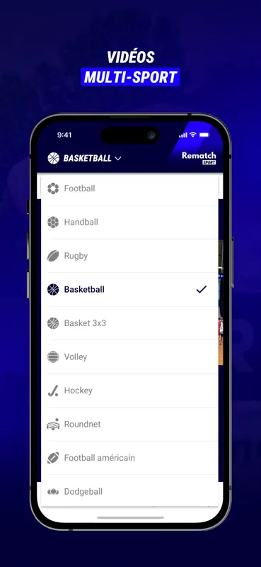 Rematch - Vidéos sport amateur screenshot 3 of 7