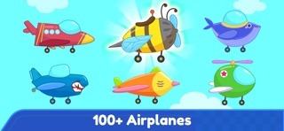 Helicopter Airplane Games Kids iPhone screenshot
