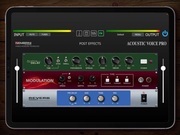 Acoustic Voice Pro iPad screenshot