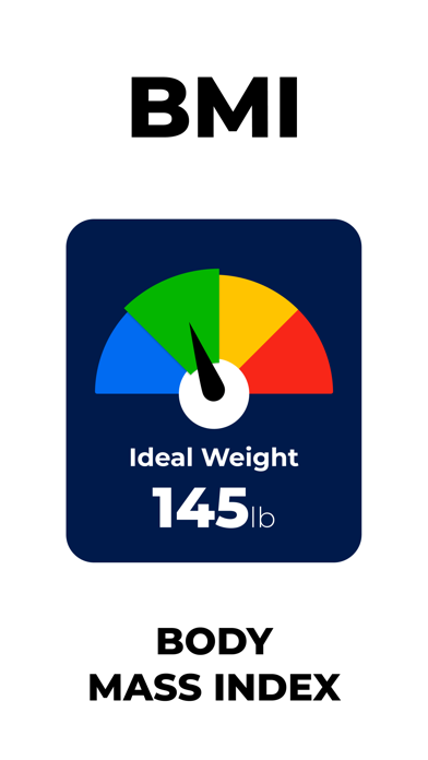 BMI Checker・Ideal Weight Chart Screenshot