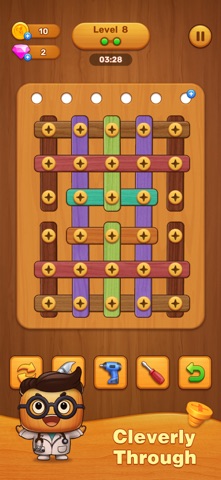 Wood Screw - Nuts & Bolts iPhone screenshot
