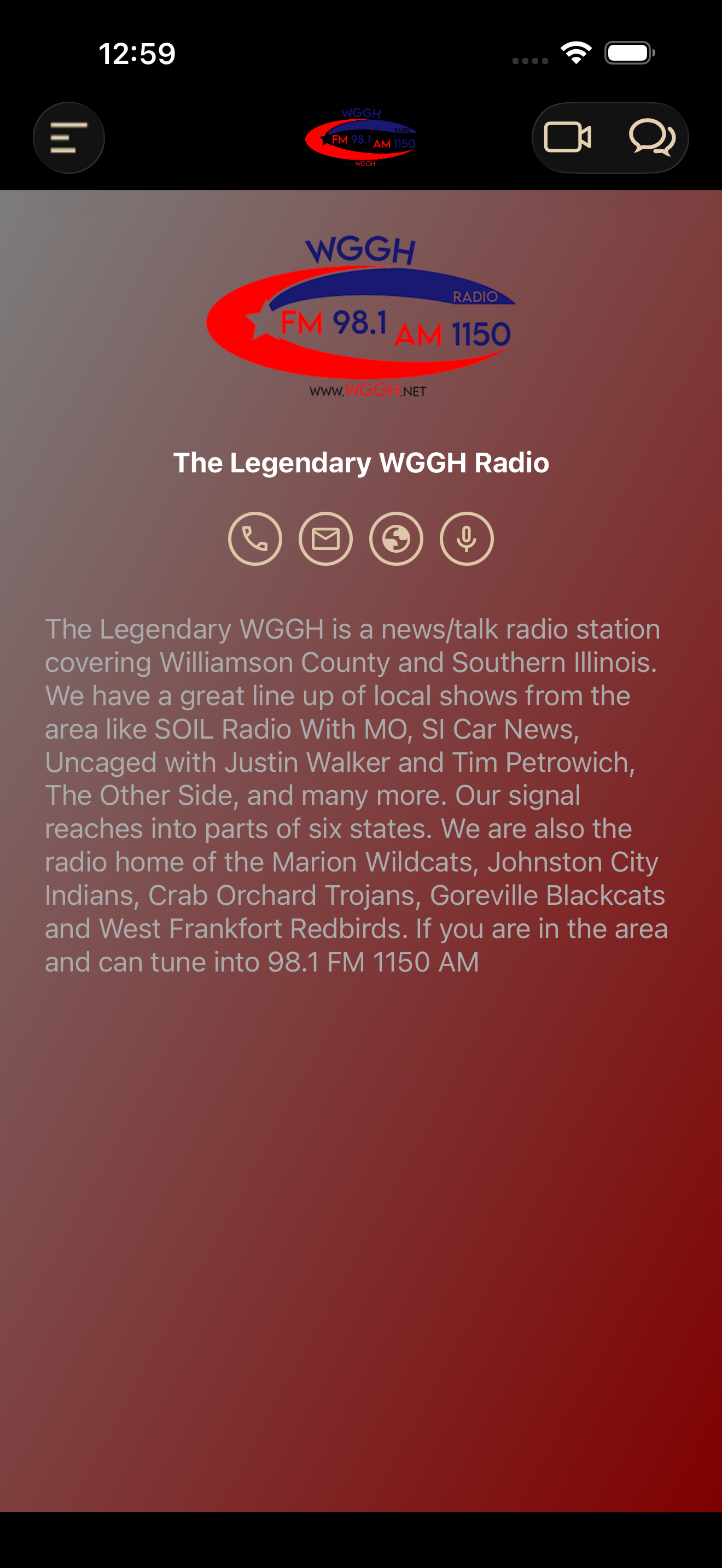 WGGH Radio screenshot 3