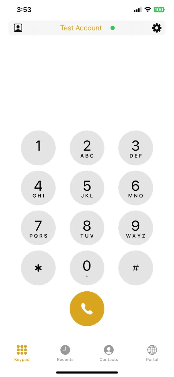 Screenshot #1 pour Smart-SIP-Phone Pro