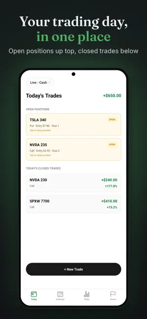 Vaultlog Options Trade Journal screenshot 3