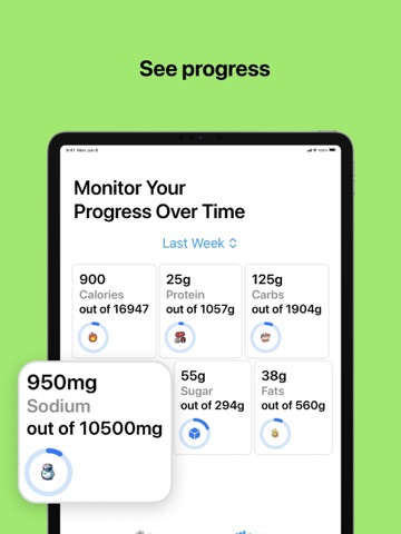 Meal AI: Calorie Counter iPad screenshot