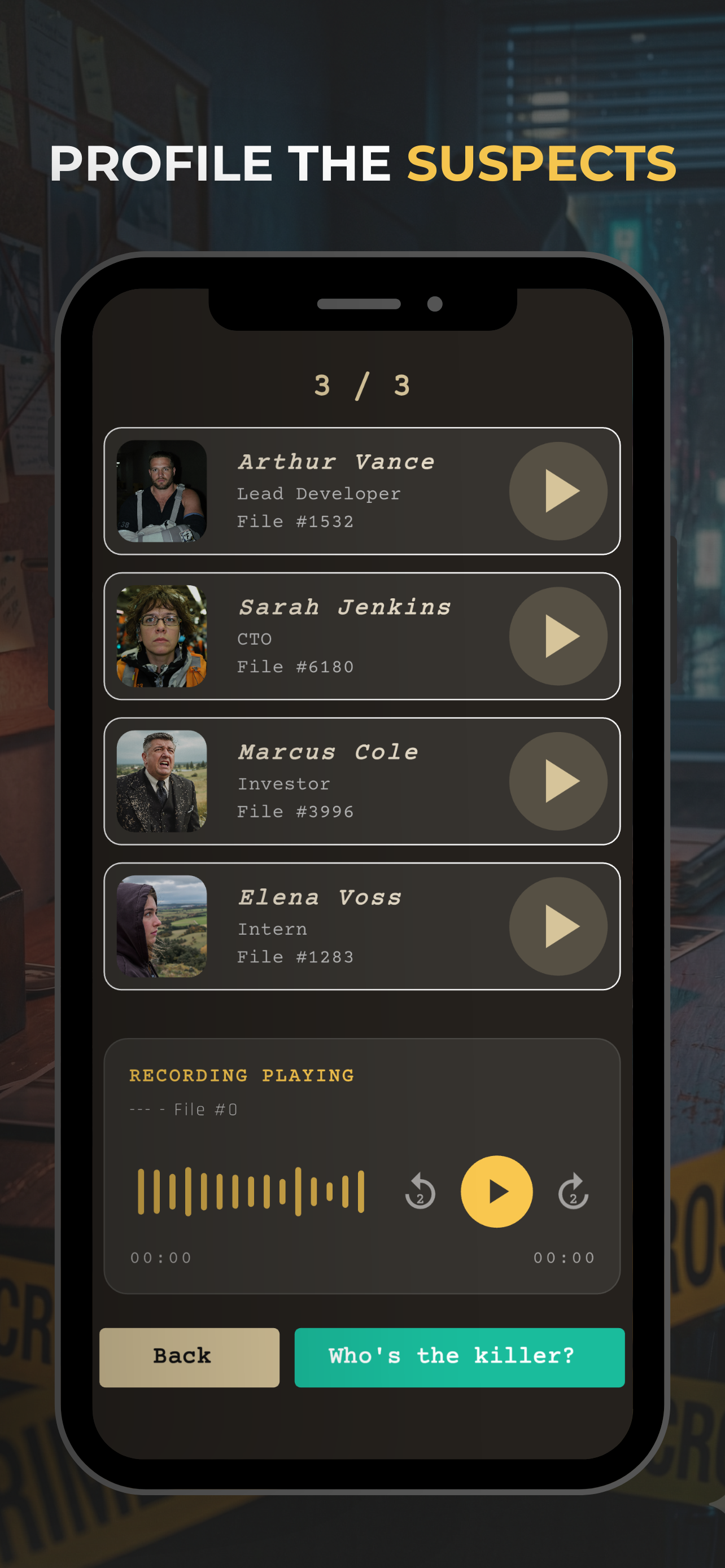 Crime Hunt: Detective Game