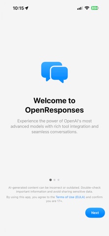 OpenResponses Screenshot 1 of 10