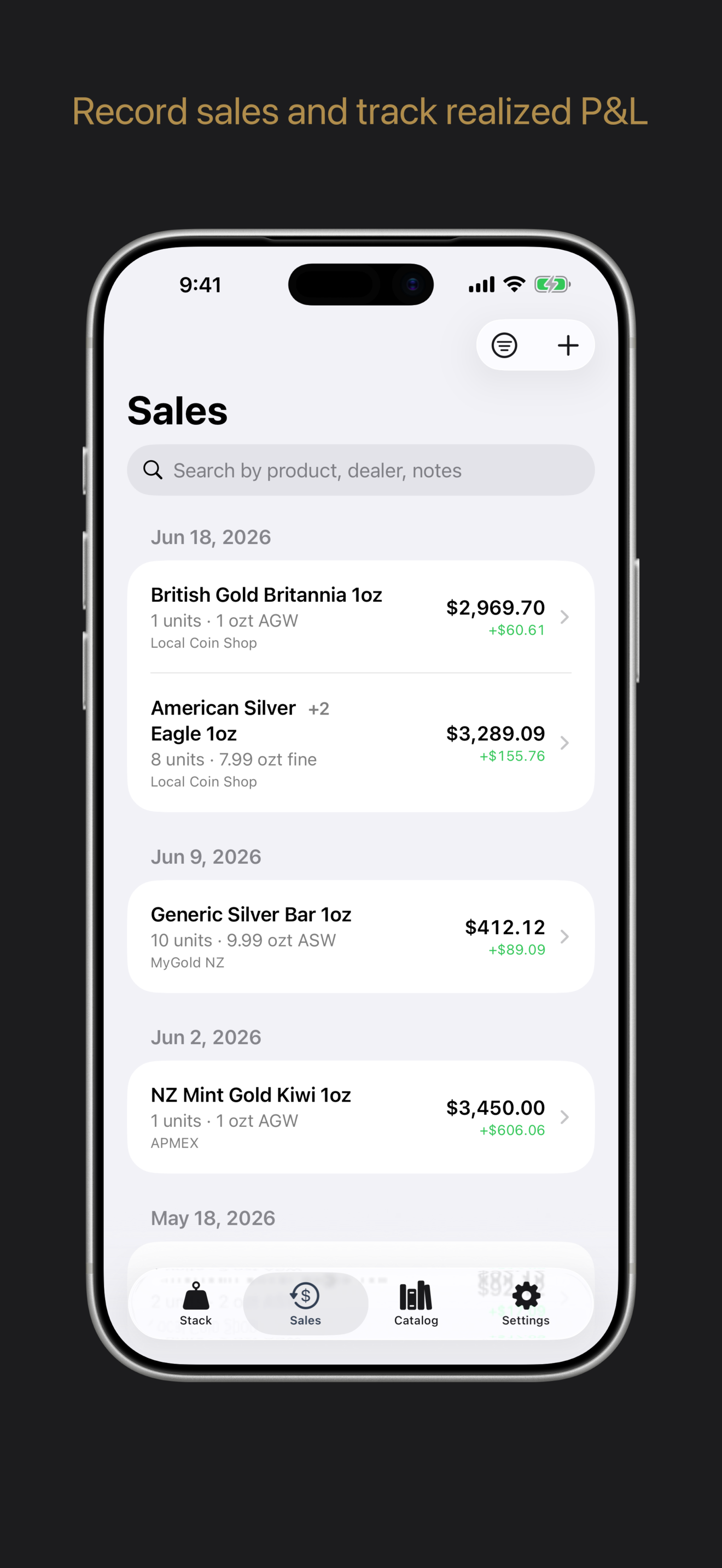 Sterling: Precious Metals screenshot 5