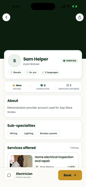 My Helper: Trusted Services screenshot 2