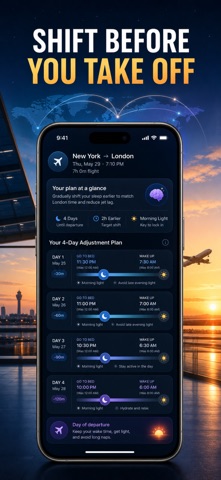 Jet Lag Planner: Body Clock Screenshot 2 of 10