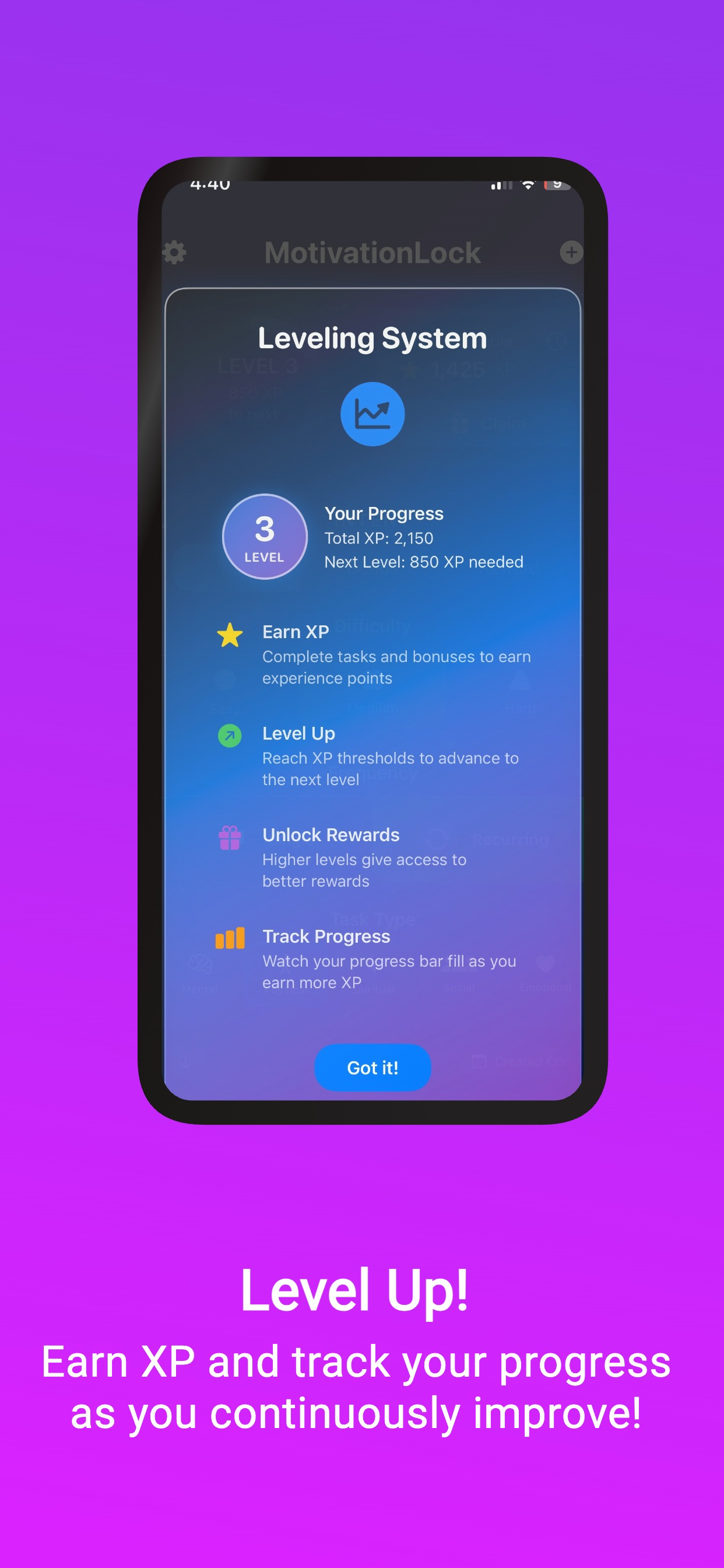 MotivationLock screenshot 8