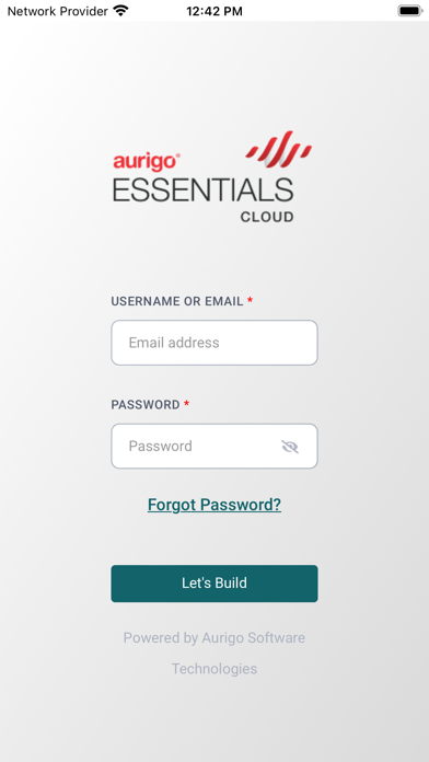 Aurigo Essentials Screenshot