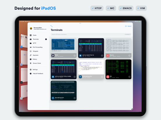 Screenshot #2 for Termius: Terminal & SSH client
