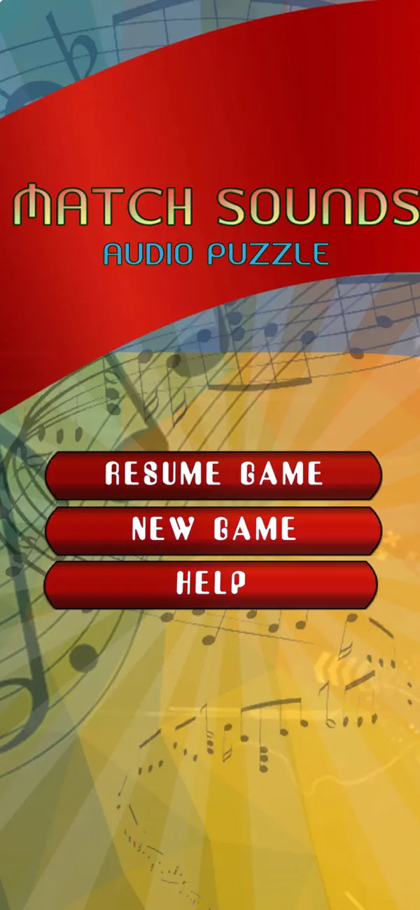 Screenshot #1 pour Paires Sonores: Puzzle Audio