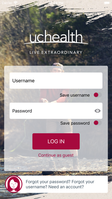 UCHealth Screenshot