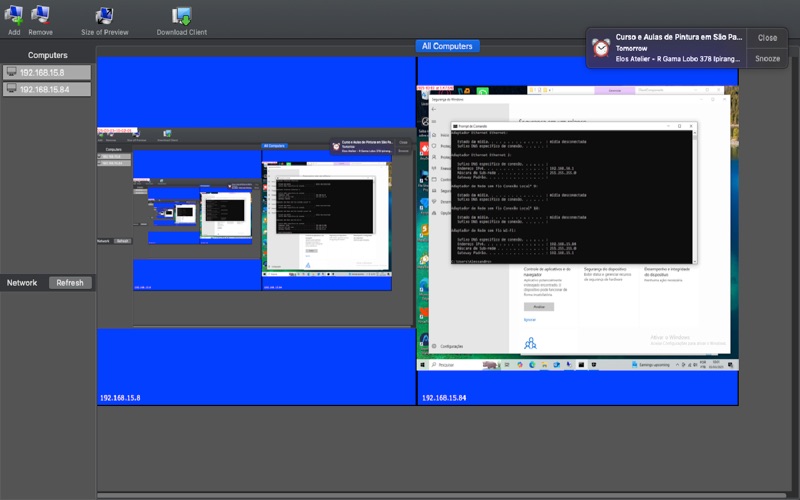 LAN Remote Control app screenshot