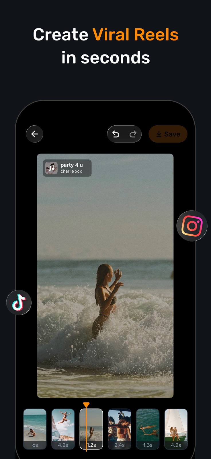 Zaps : Collage & Reels Maker iphone screenshot 2