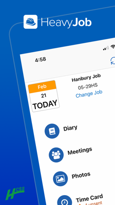 HCSS HeavyJob: Smart job sites screenshot 1