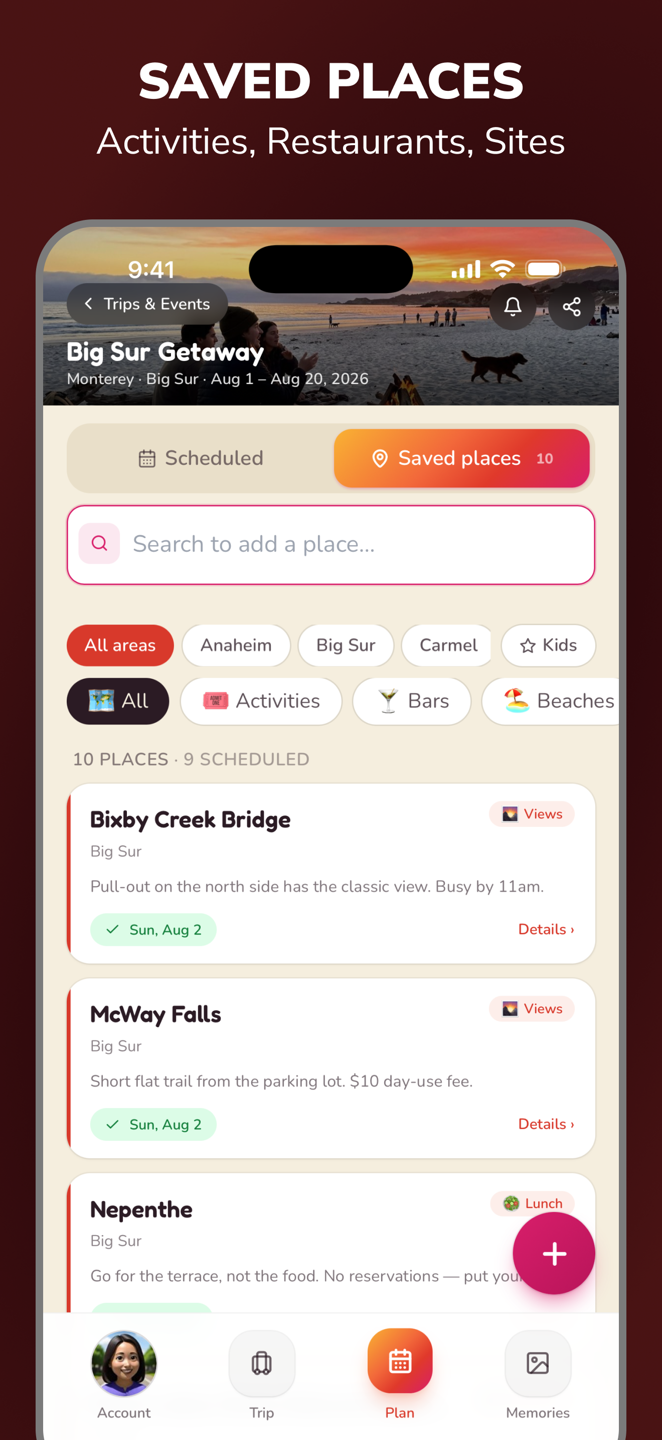 ThatOneTime: Group Trips screenshot 5