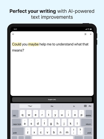 DeepL Translate iPad screenshot