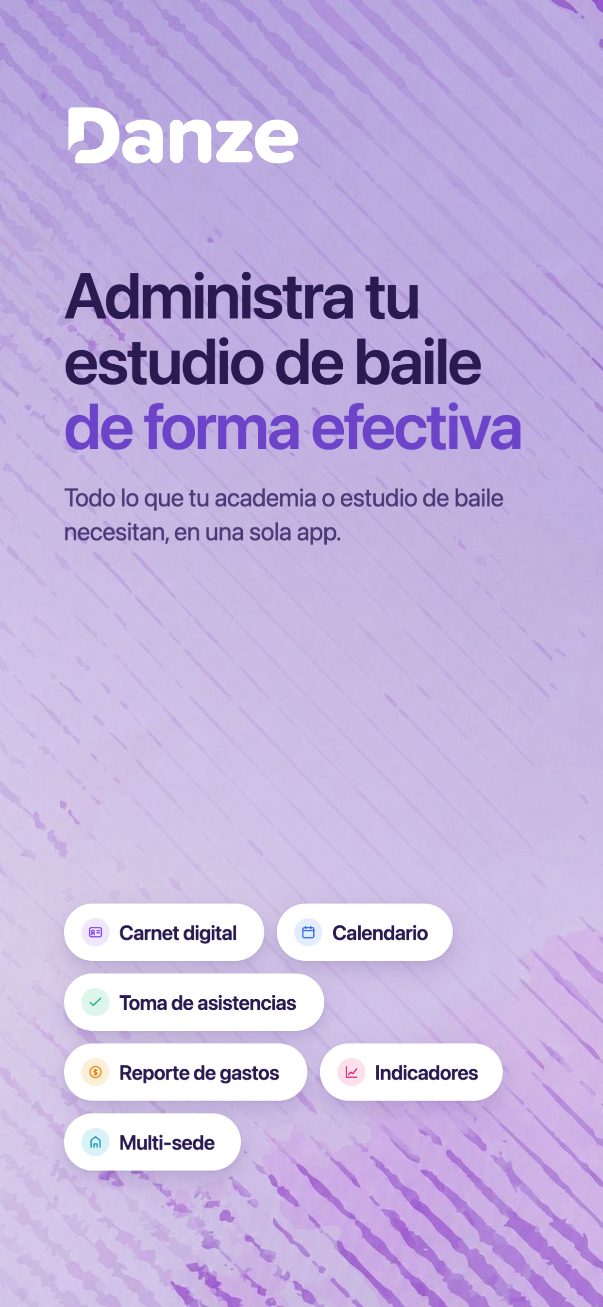 Danze: App para academias