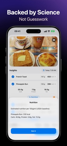 EatSnap: Calorie Tracker Screenshot 3 of 6