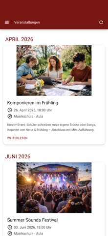 Musik Akademie Meyersick gGmbH iPhone screenshot