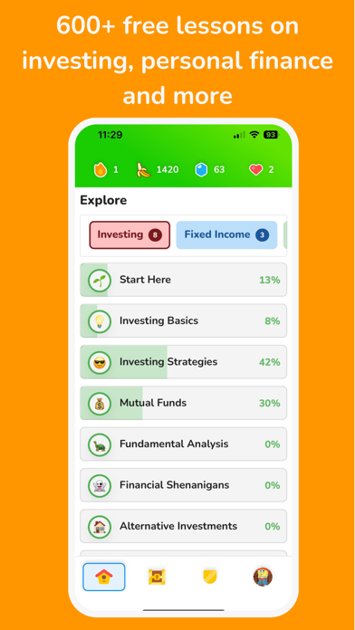 Fingo - Learn Investing & More Screenshot