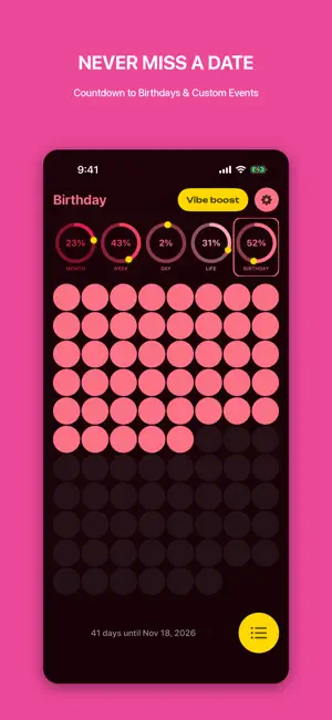 365 Vibe Days: Dots Widget screenshot 3
