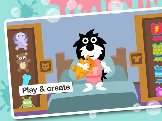 Millie's Bath Battle iPad screenshot 4 - Education app