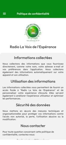 Radio La voix de l'espérance screenshot