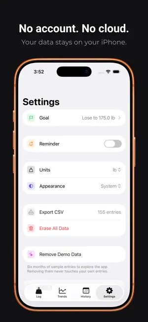 Ounce – Weight Trends screenshot 4