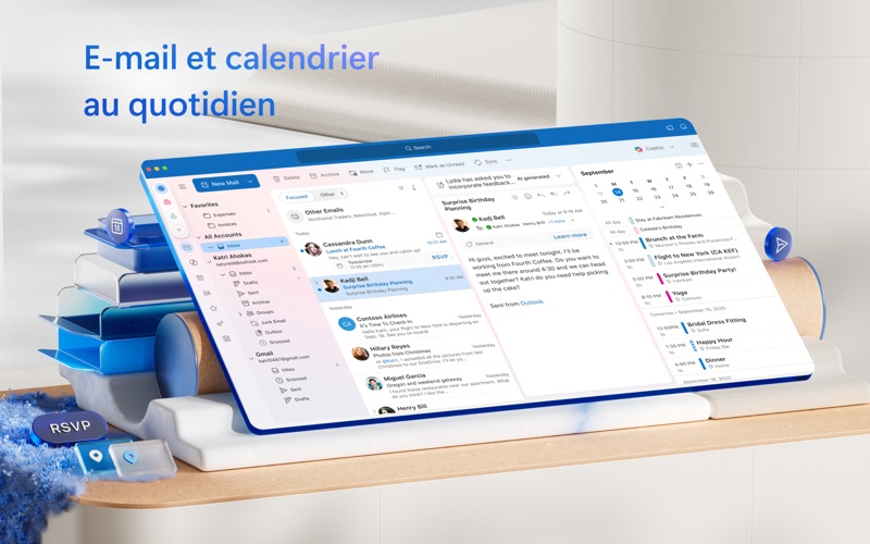 Screenshot #1 pour Microsoft Outlook