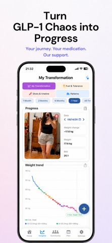 Wellive: Your GLP-1 Companion Screenshot 1 of 5