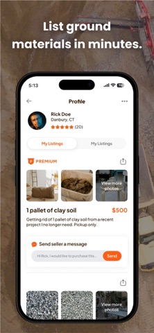 Dirt Classifieds iPhone screenshot