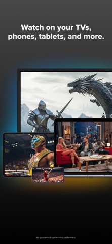 Sling: Live TV, Sports & News app screenshot