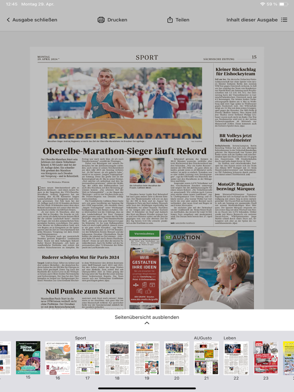 Screenshot #6 pour SZ E-Paper