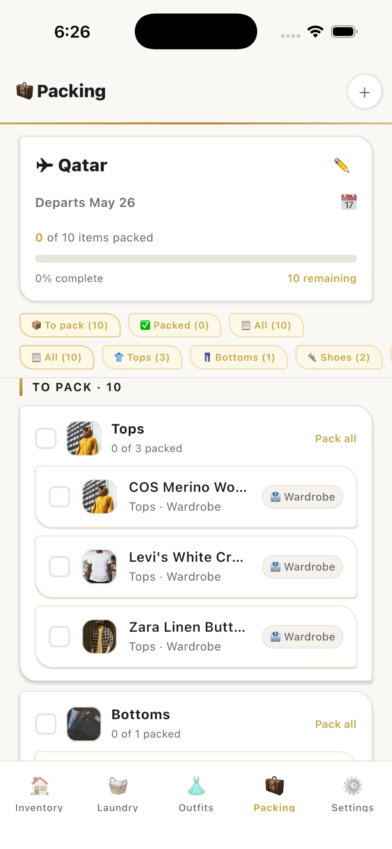 Keepr: Wardrobe Organizer screenshot 6