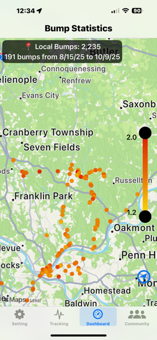 RoadPulse Screenshot 2 of 4