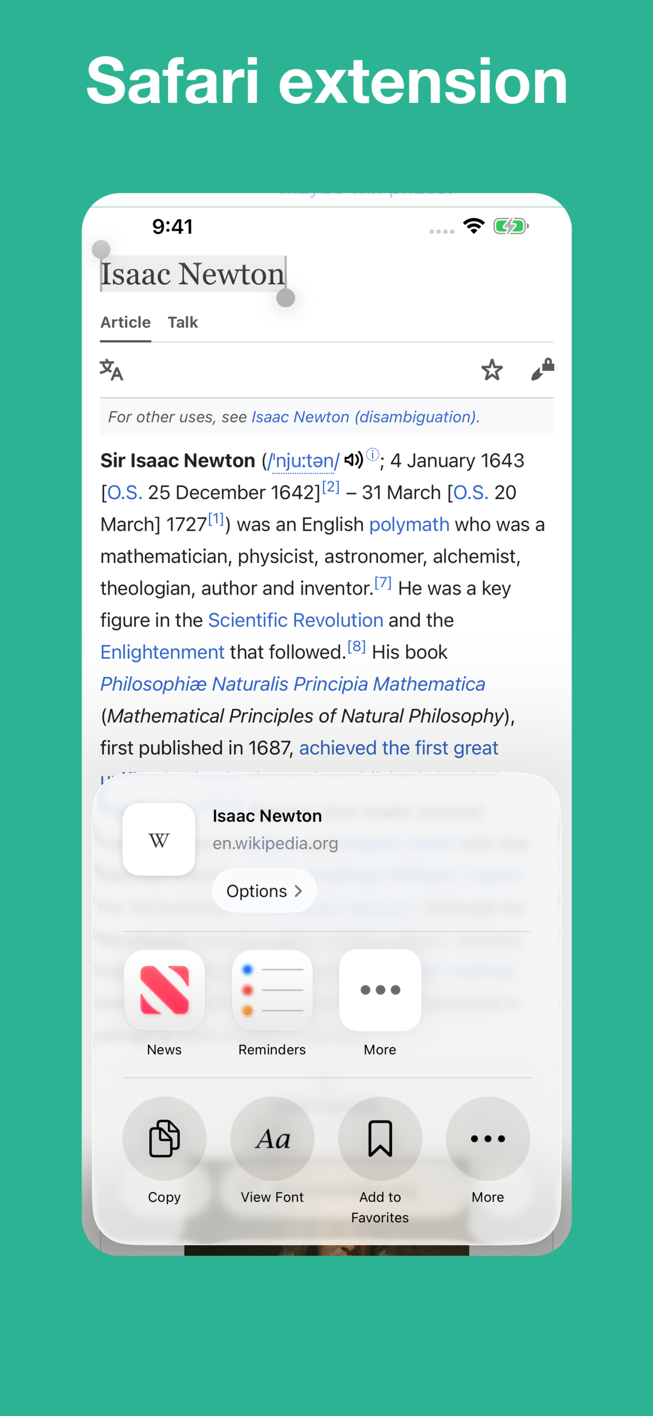 Font Inspector - find fonts screenshot 5