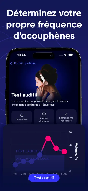 TSound: Thérapie Acouphènes screenshot 4 of 7