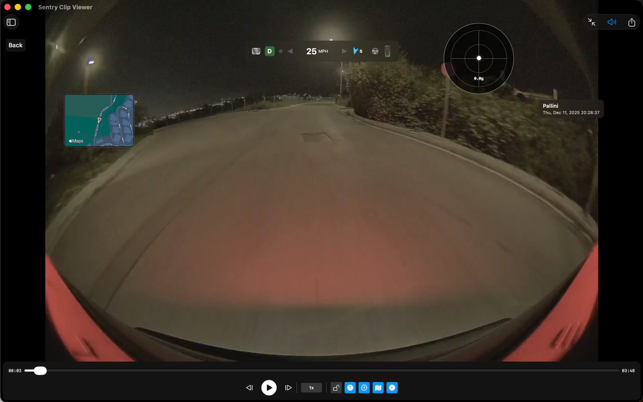 Sentry Clip Viewer