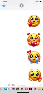 Love Emojis: Couple Stickers screenshot #2 for iPhone