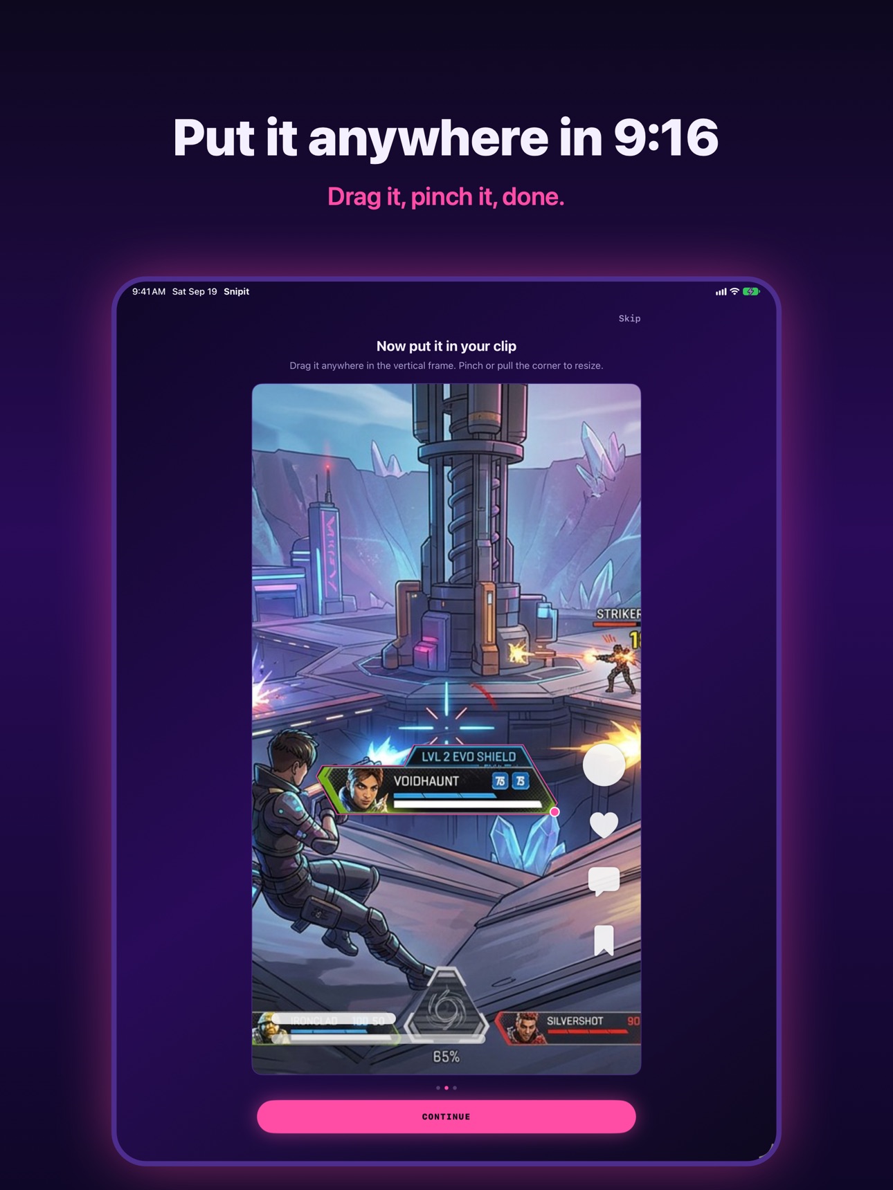 Screenshot 9 of Snipit: Vertical Gaming Clips
