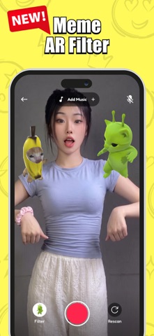 AR Filter: What The Dog Doin App Store screenshot 2