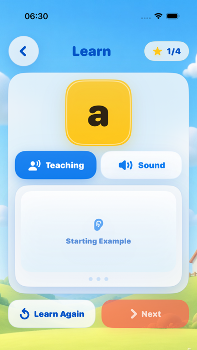 Phonics Tutor 4 iPhone screenshot